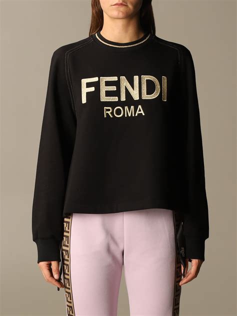 fendi womens shirts|fendi sweatshirt women's.